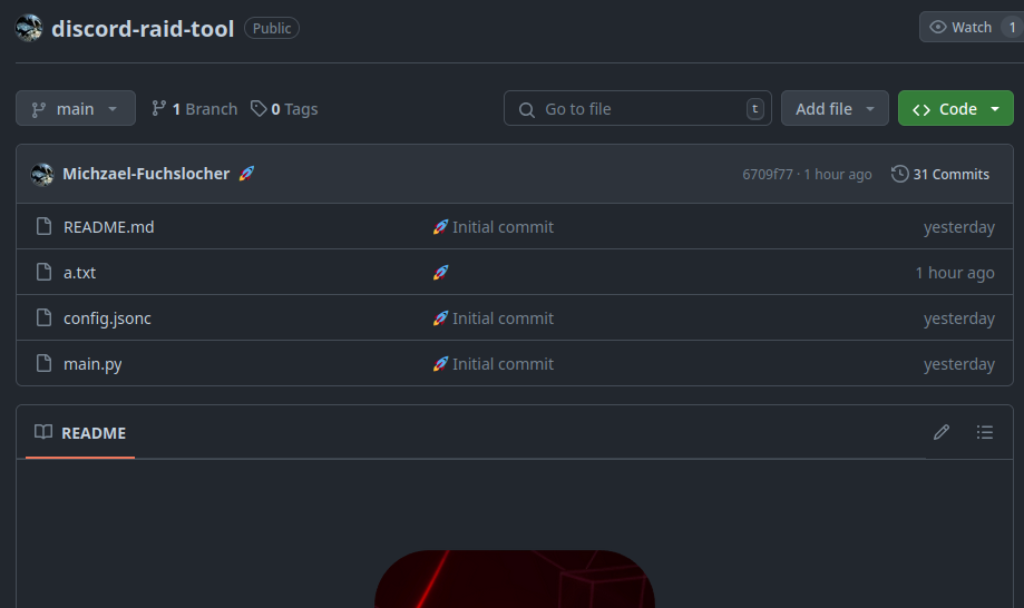 This the github repo which contains the malware