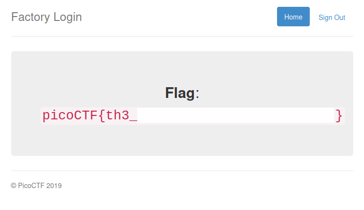 Flag on the site